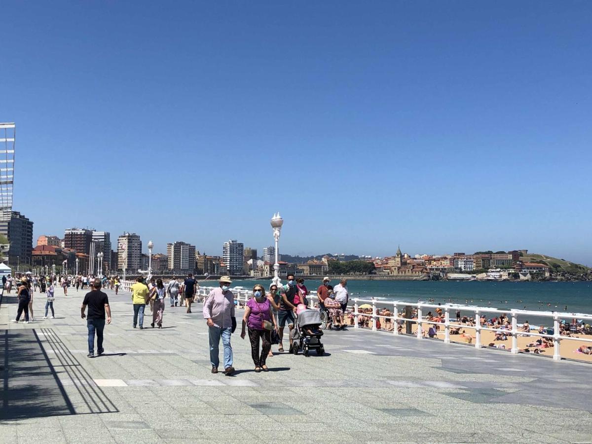 Arena Playa Gijon By Flowhome Kültér fotó